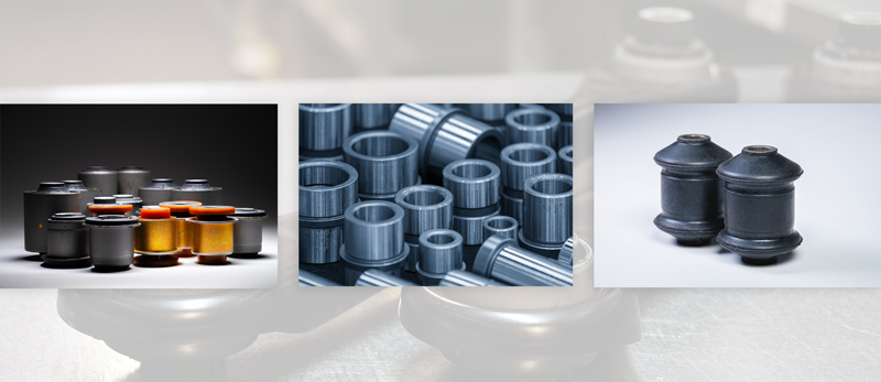 Custom and industry standard bushings