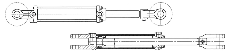 Osten Machinery Hydraulic Cylinder Parts